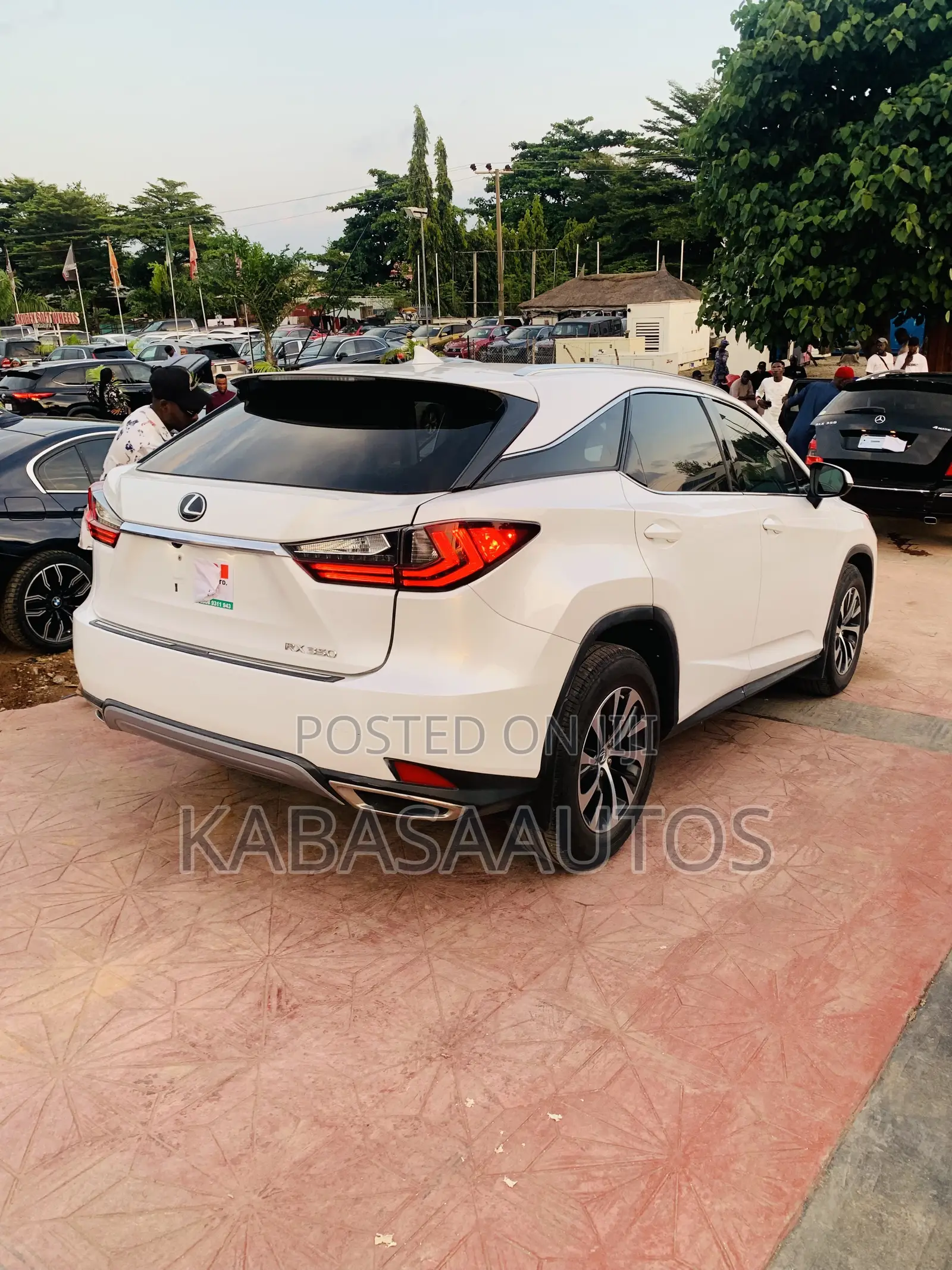 Lexus RX 2021 White