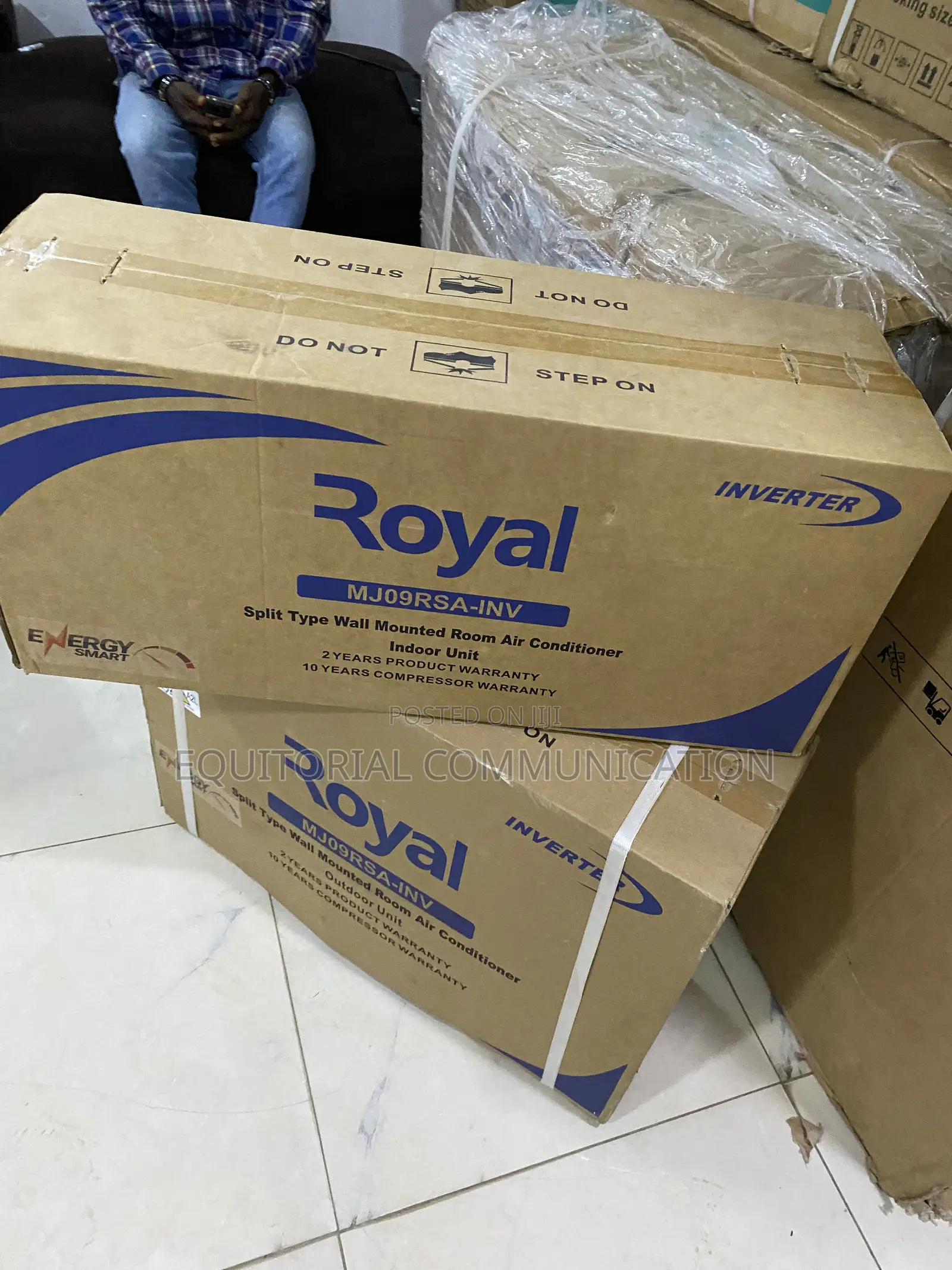 Royal 1HP Split Inverter AC MJ09RSA-INV for Bedrooms and Living Spaces