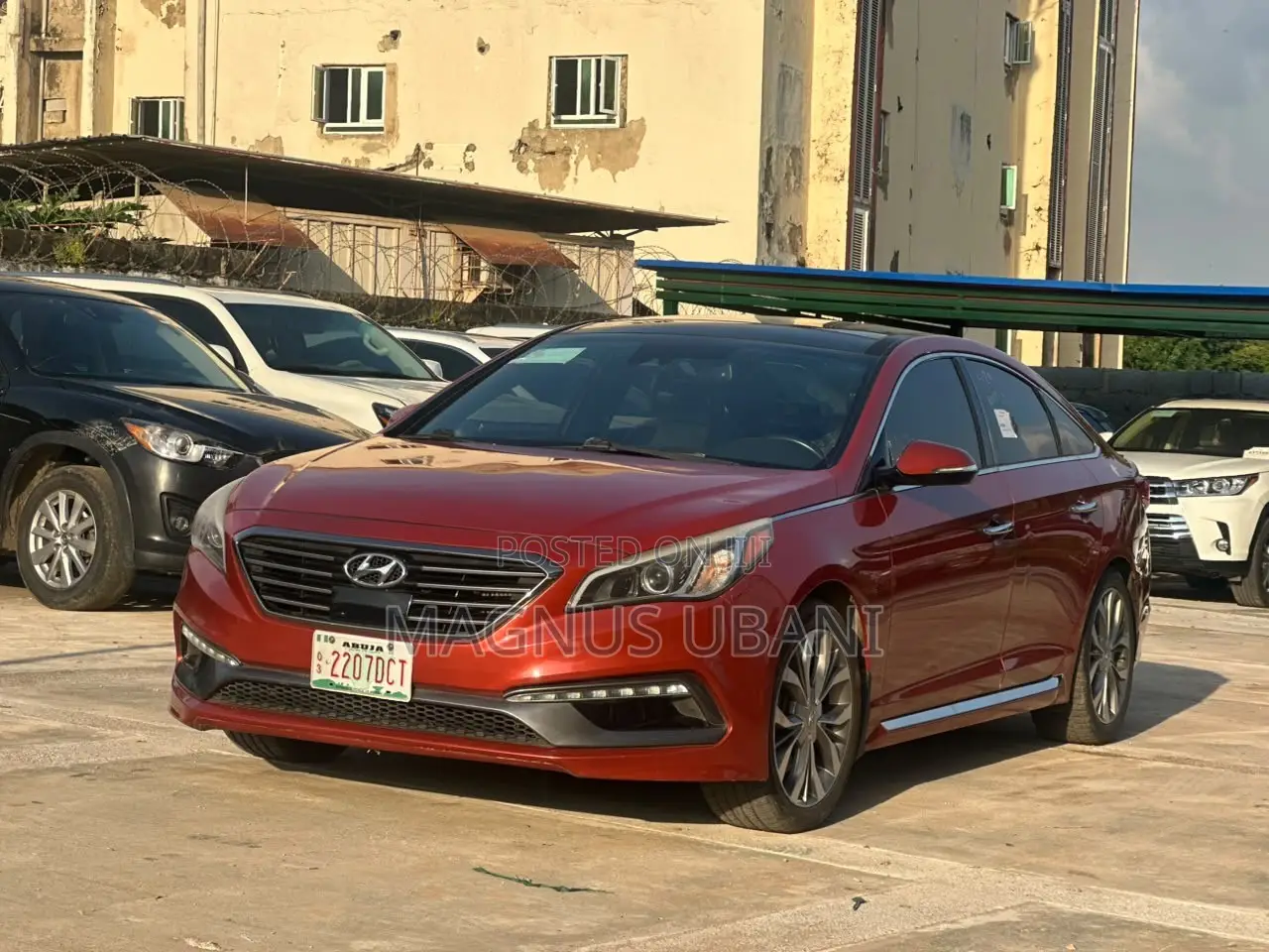 Hyundai Sonata Limited 4dr Sedan (2.0L 4cyl Turbo 6A) 2014 Red
