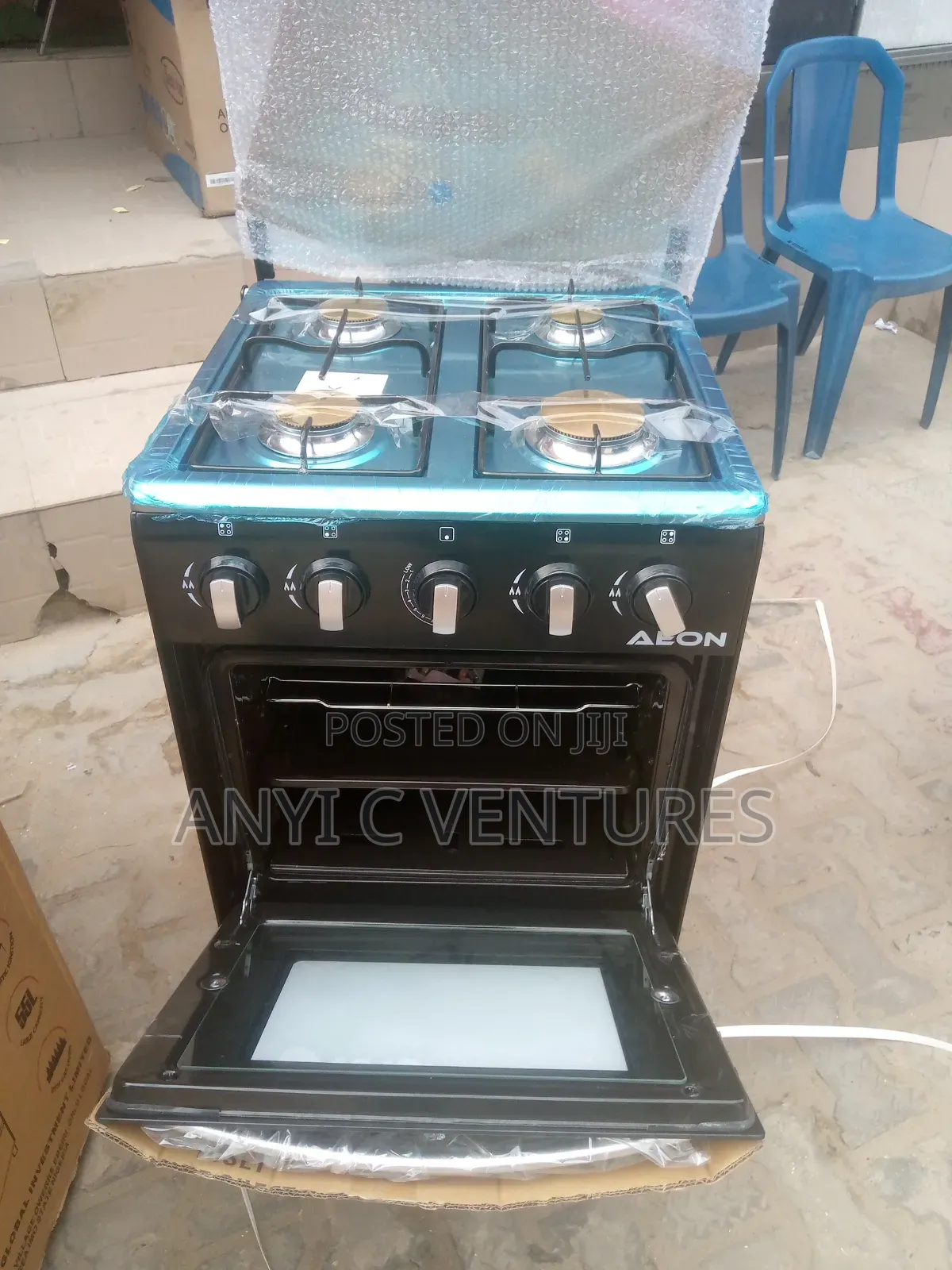 Nexus 4 Burner Gas Cooker