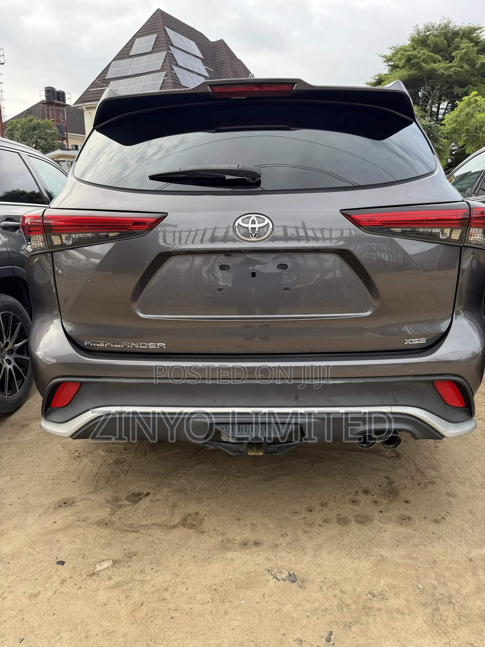Toyota Highlander XSE 2021 Gray