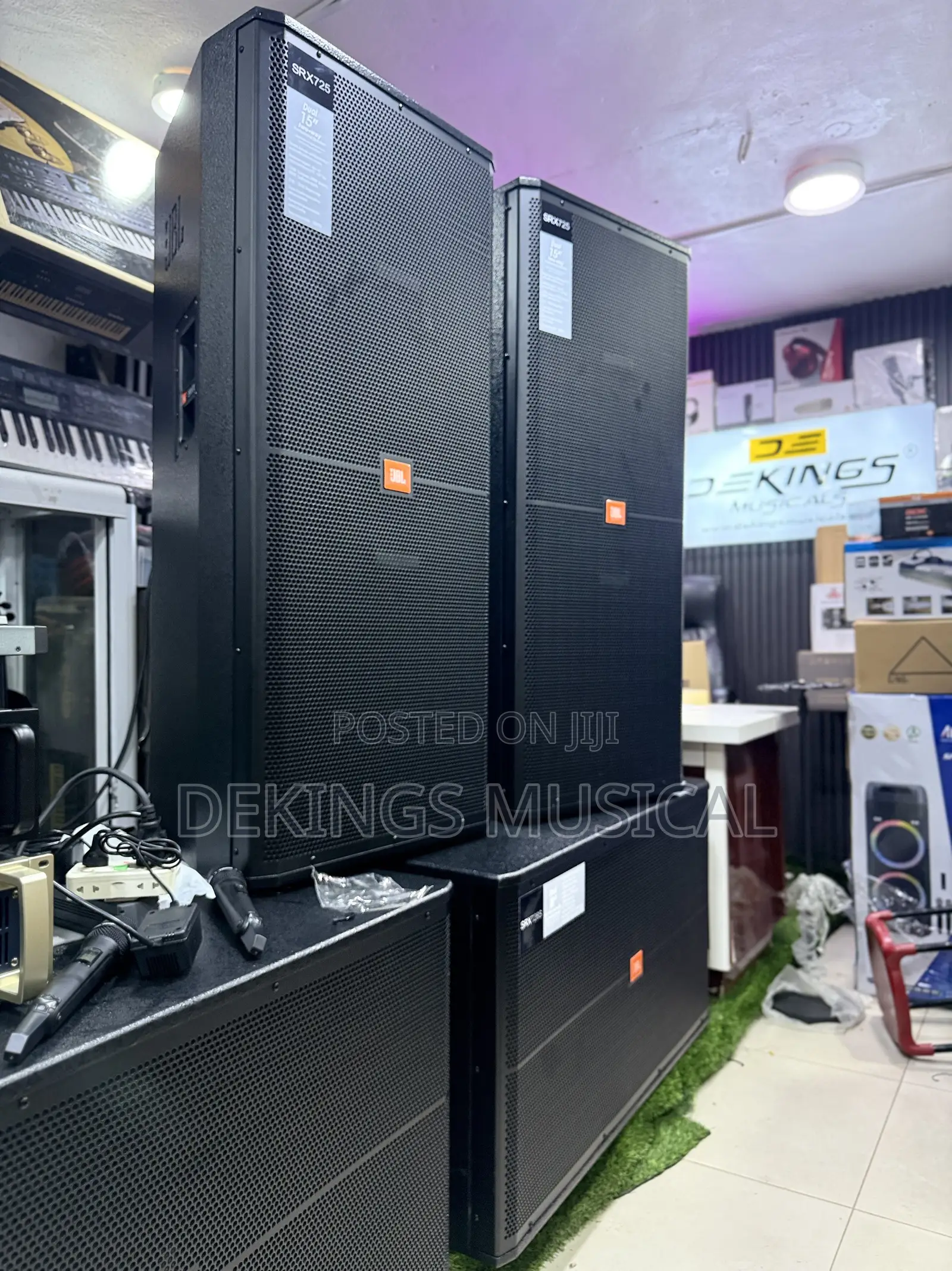 JBL Srx728s Double Sub , Full Range Srx725 Speaker