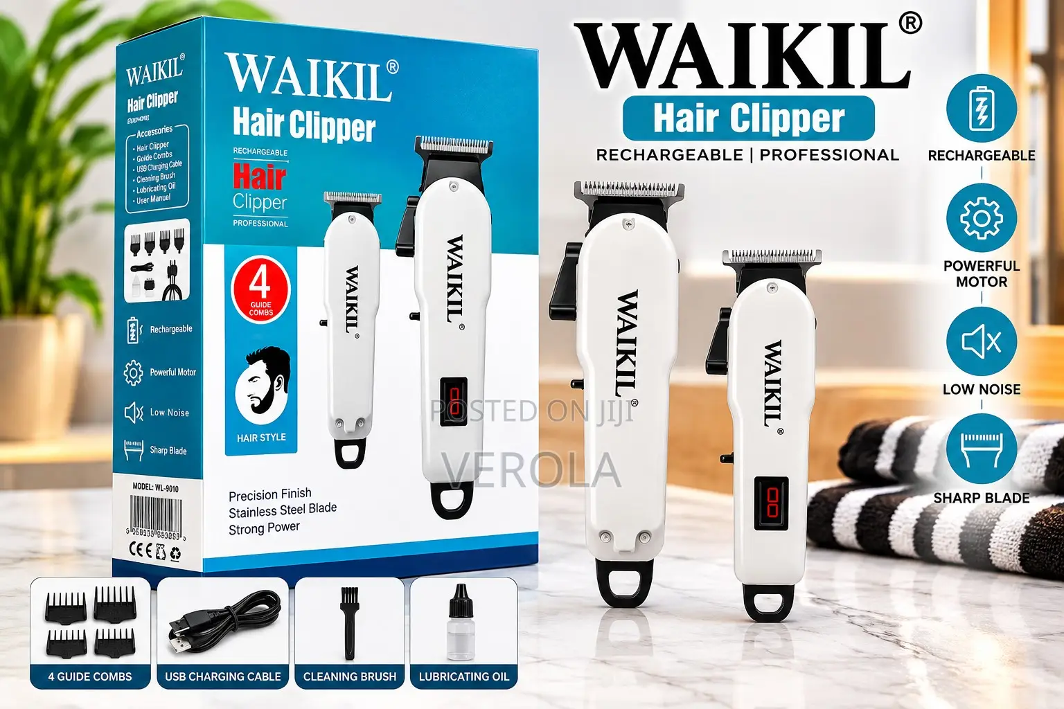 WAikil Professional Hair Clipper