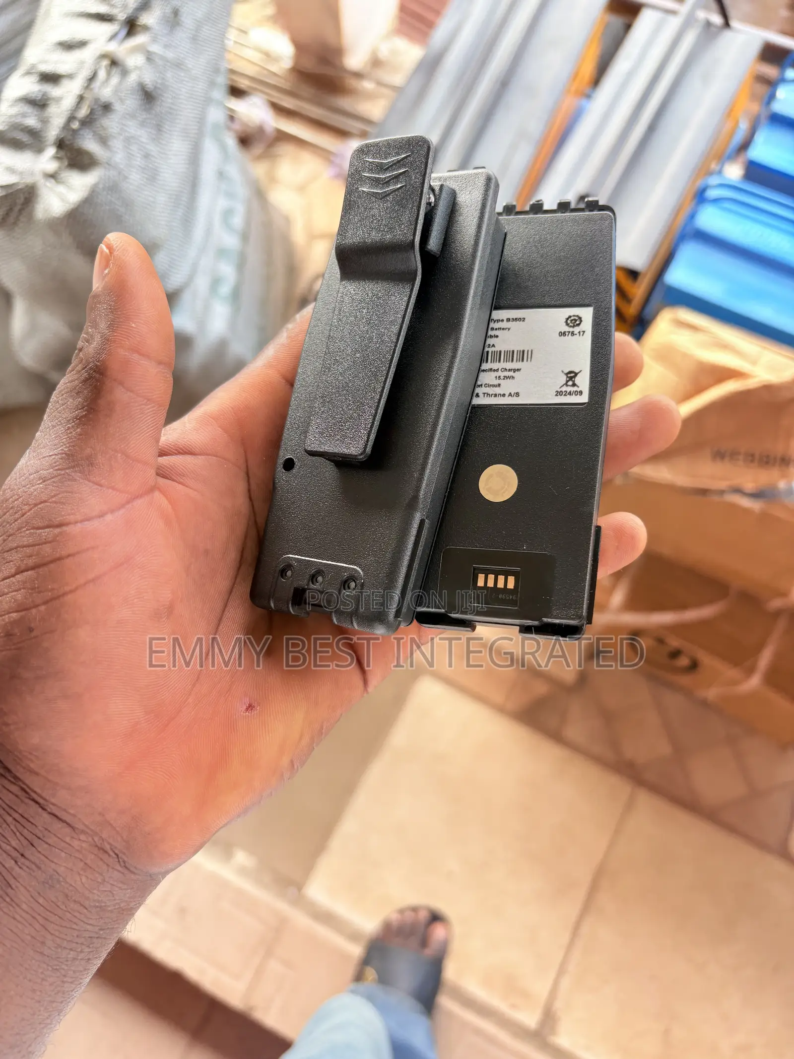 SAILOR Type B3502 Lithium-Ion Rechargeable Battery