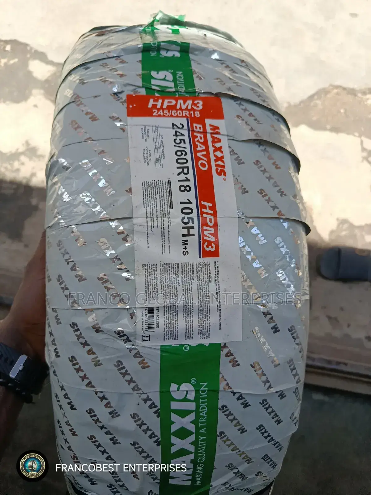 245/60r18 Maxxis Bravo Tyre
