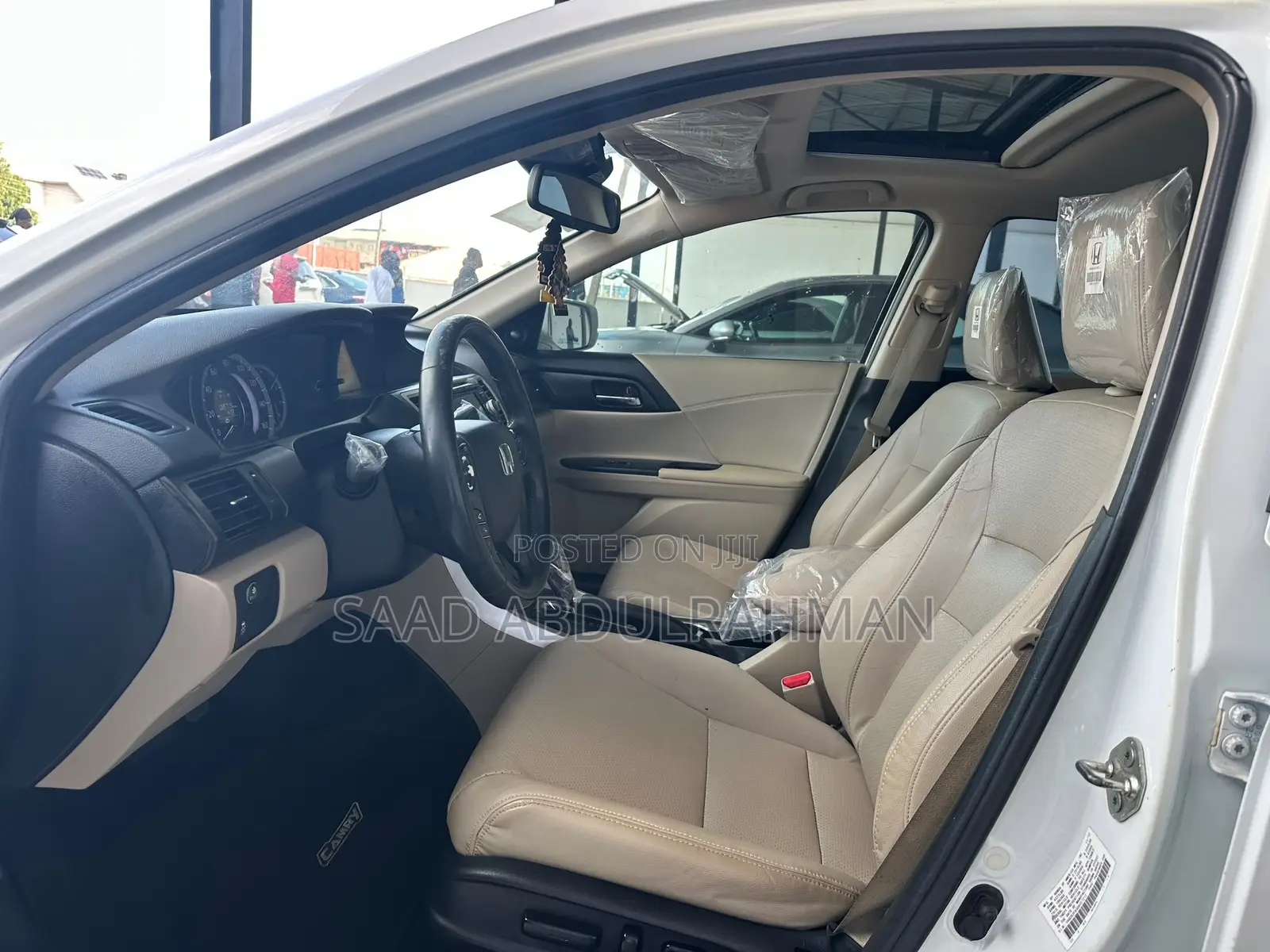 Honda Accord EX-L 4dr Sedan FWD (2.4L 4cyl 2A) 2013 White