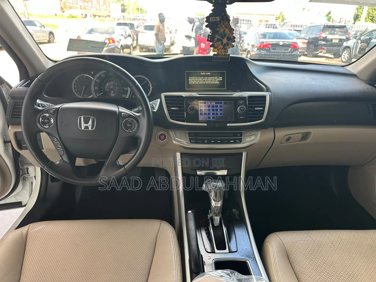Honda Accord EX-L 4dr Sedan FWD (2.4L 4cyl 2A) 2013 White