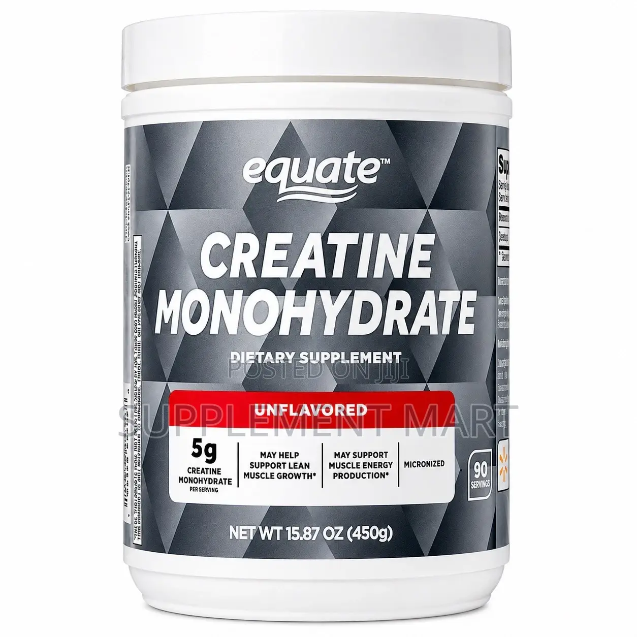 Equate Micronized Creatine Monohydrate Powder 450G – Muscle Growth