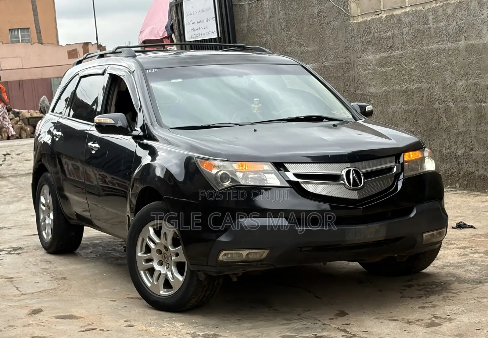 Acura MDX SUV 4dr AWD (3.7 6cyl 5A) 2008 Black