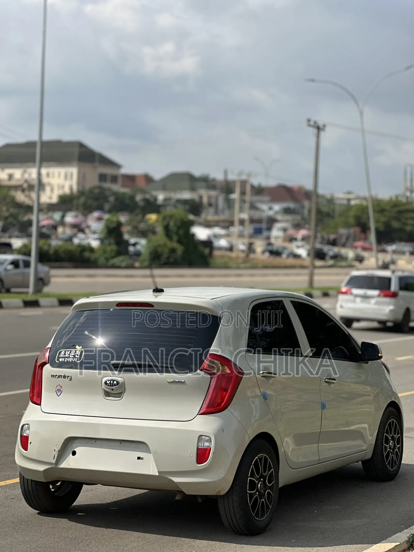 Kia Morning 2012 Off white