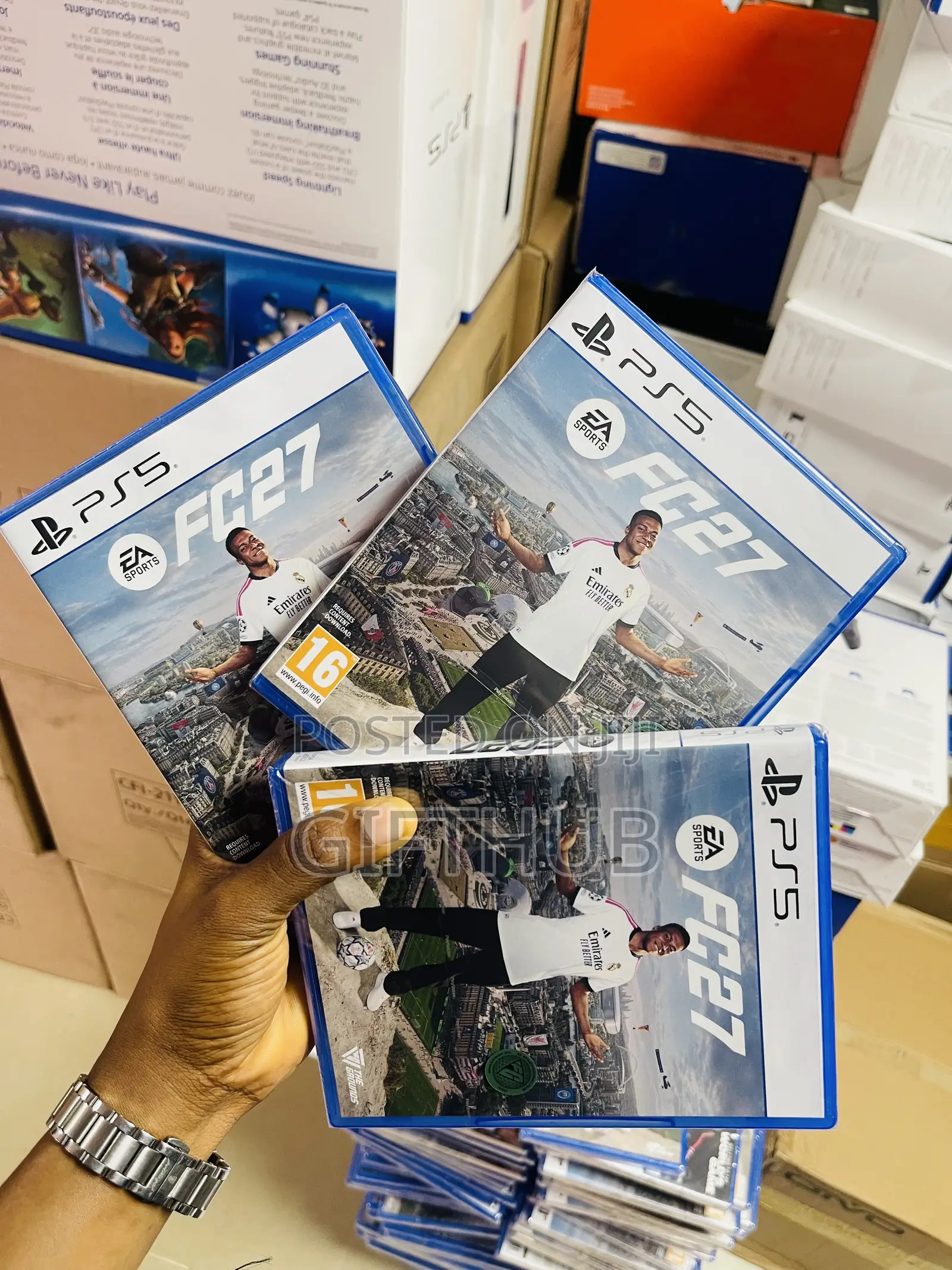 Fc 27 Ps5 Game Disc