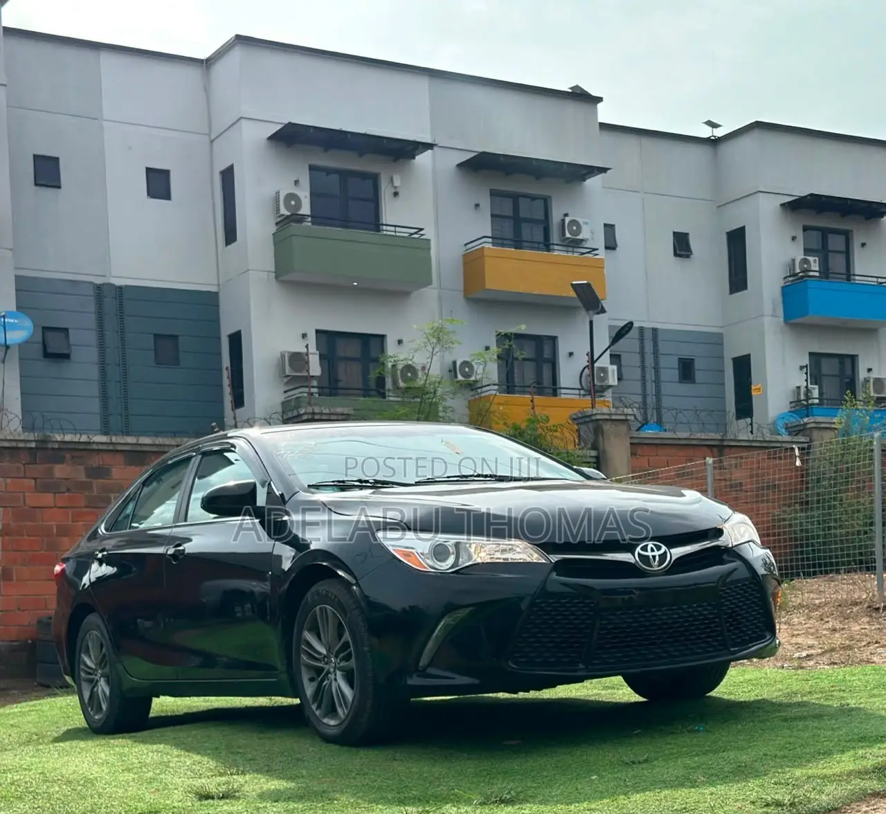 Toyota Camry SE 4dr Sedan (2.5L 4cyl 6A) 2017 Black