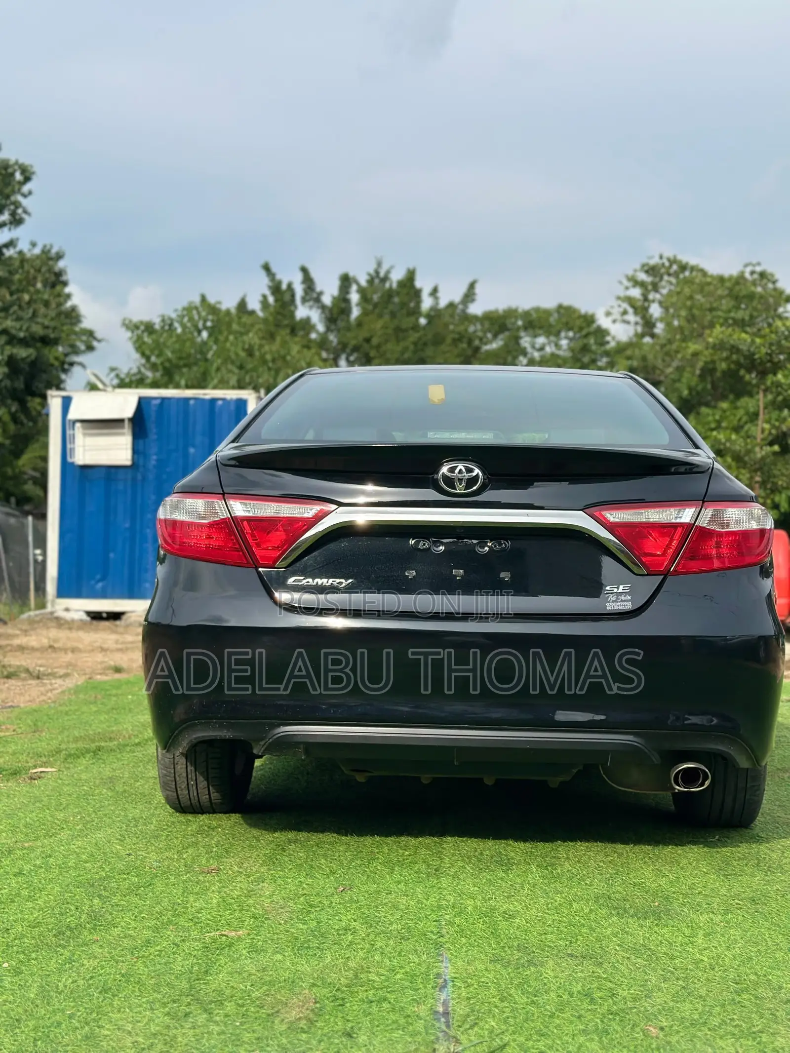 Toyota Camry SE 4dr Sedan (2.5L 4cyl 6A) 2017 Black