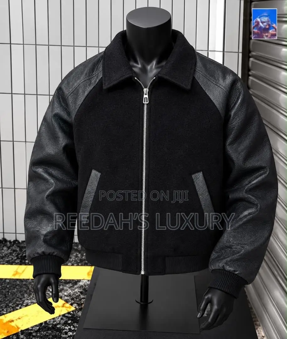 Star Collar MINE Leather Jacket