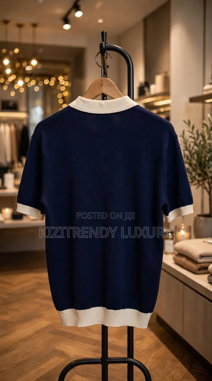 Knitted Shirt Button Up