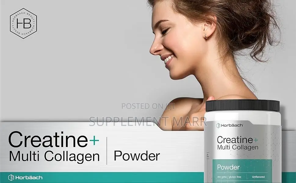Creatine Monohydrate Powder With Collagen and L-Taurine – 10.05 Oz