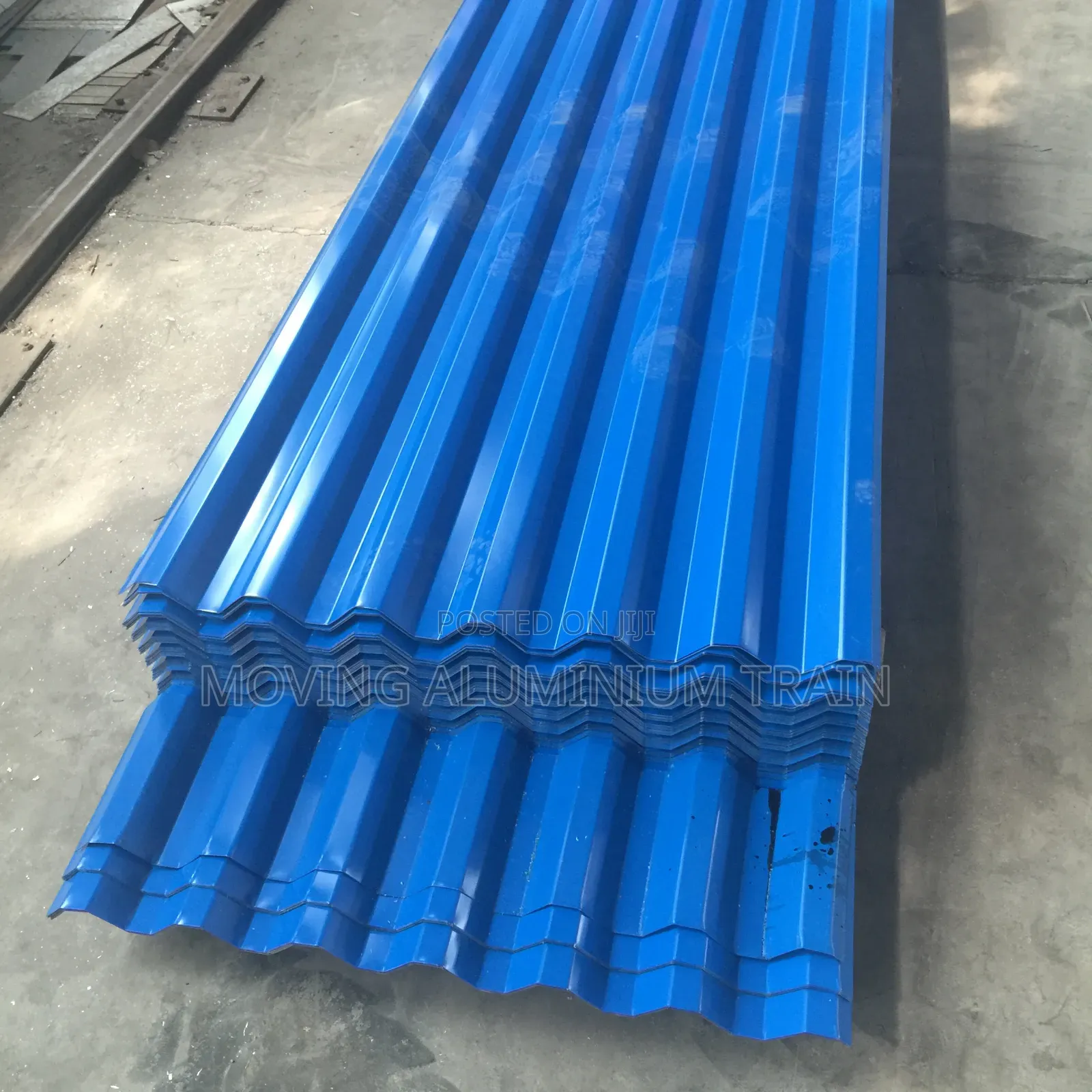 Blue Aluzinc Roofing Sheets