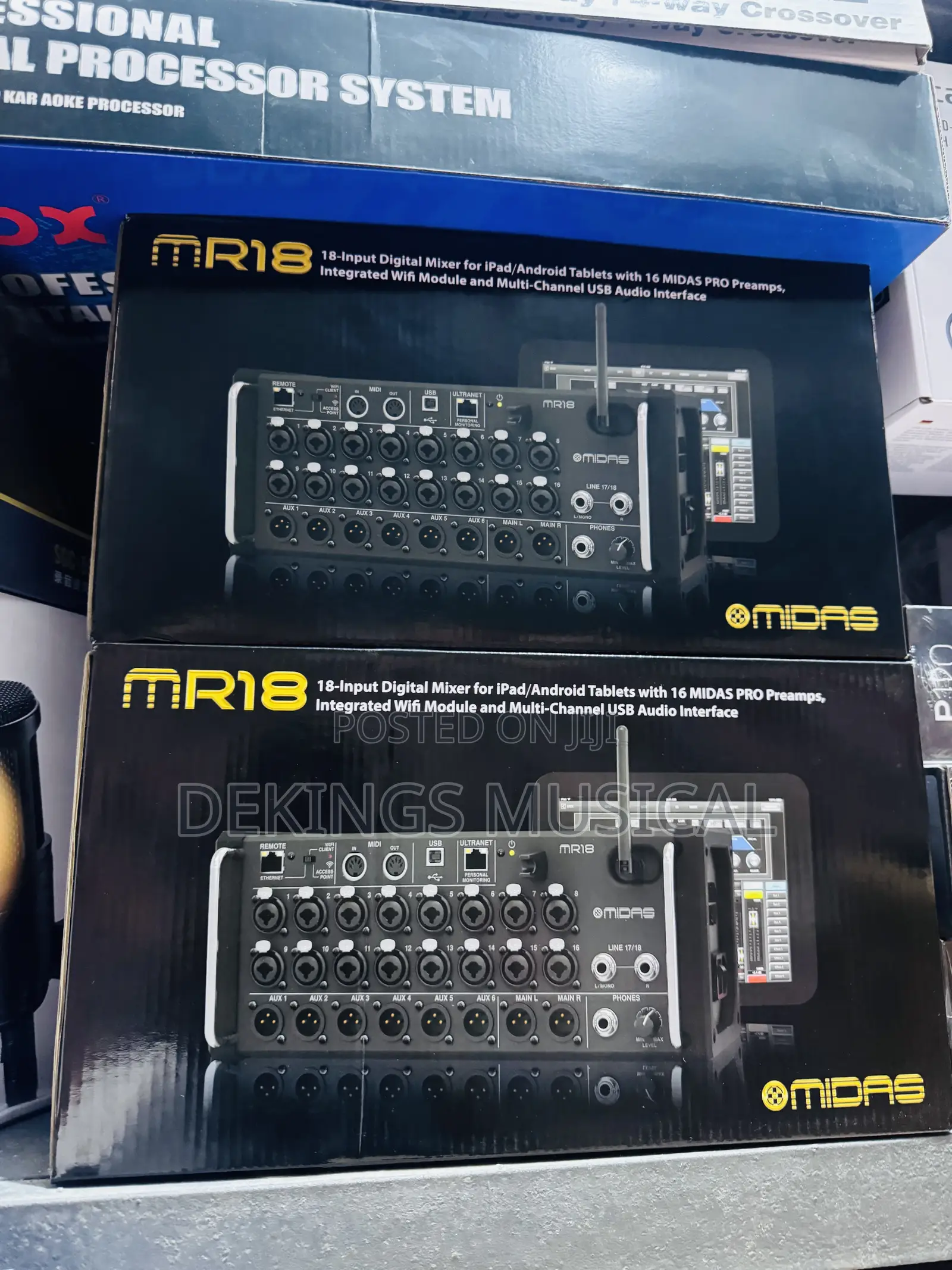 Midas MR18 18 Channels Digital Mixer