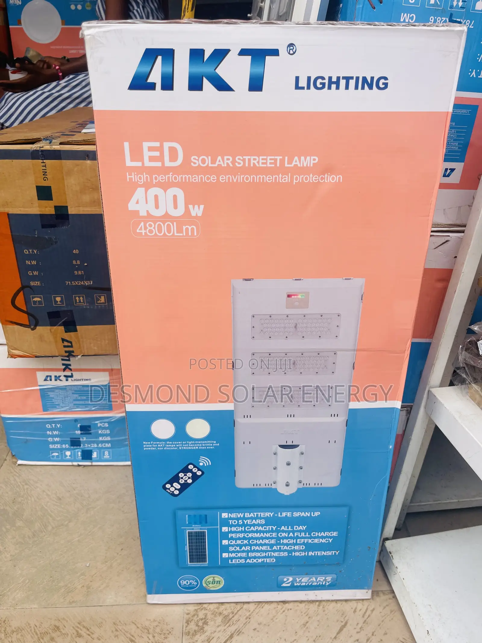400w Led Akt Solar Street Light Is Now Available With Good Warranty