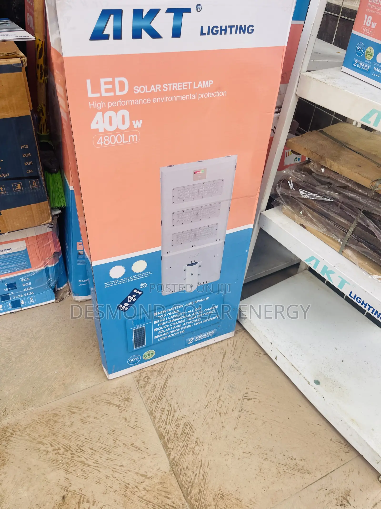 400w Led Akt Solar Street Light Is Now Available With Good Warranty
