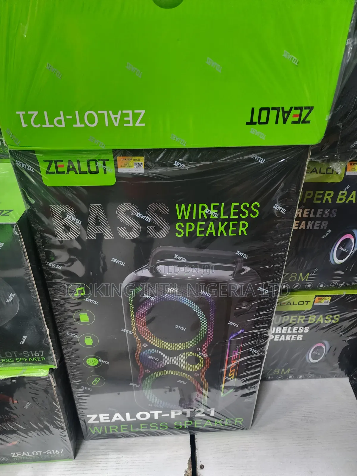 Zealot PT21 PowerBlast 200W Party Bluetooth Speaker