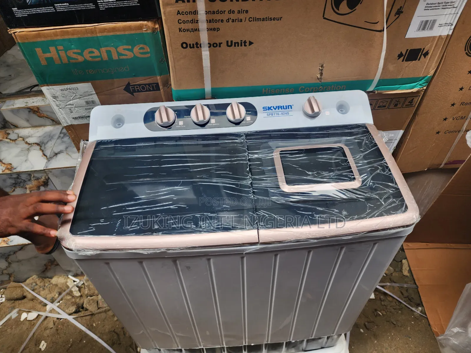 Skyrun 11KG Manual Top Load Washing Machine – WM110R3AGNC.