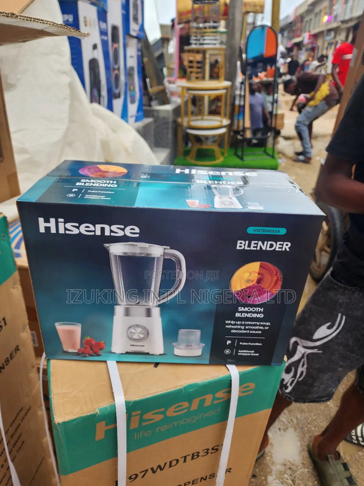 Hisense 1.5L Stainless Steel Blade Blender