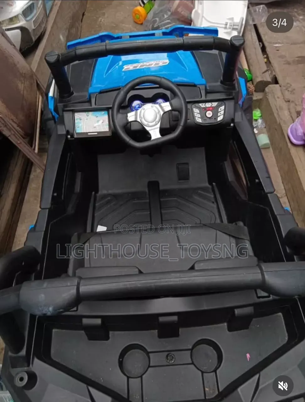 Ride on Big Jeep for Children of 8 Years