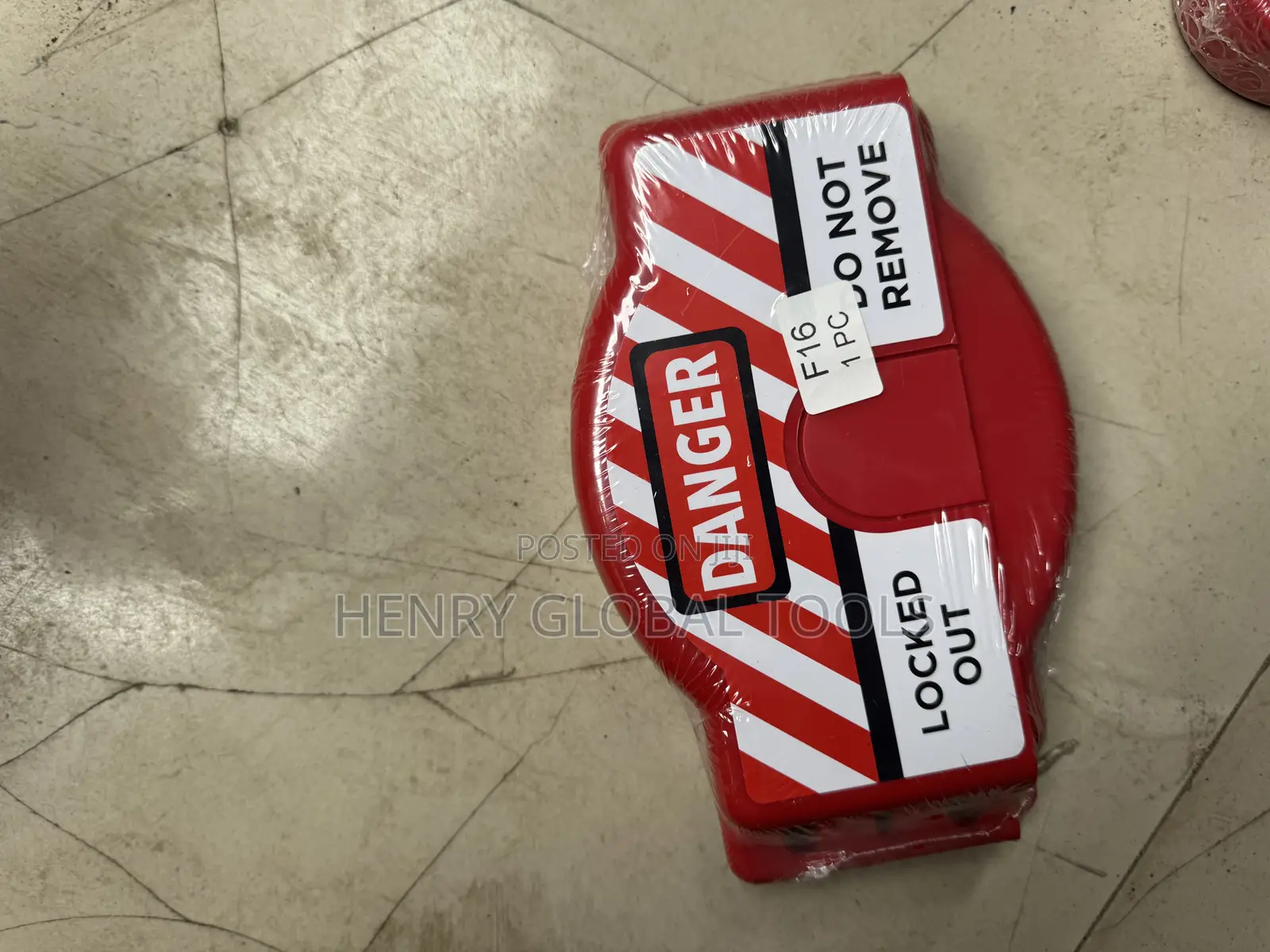 LOTO Valve Lockout – F16 Safety Lockout Device