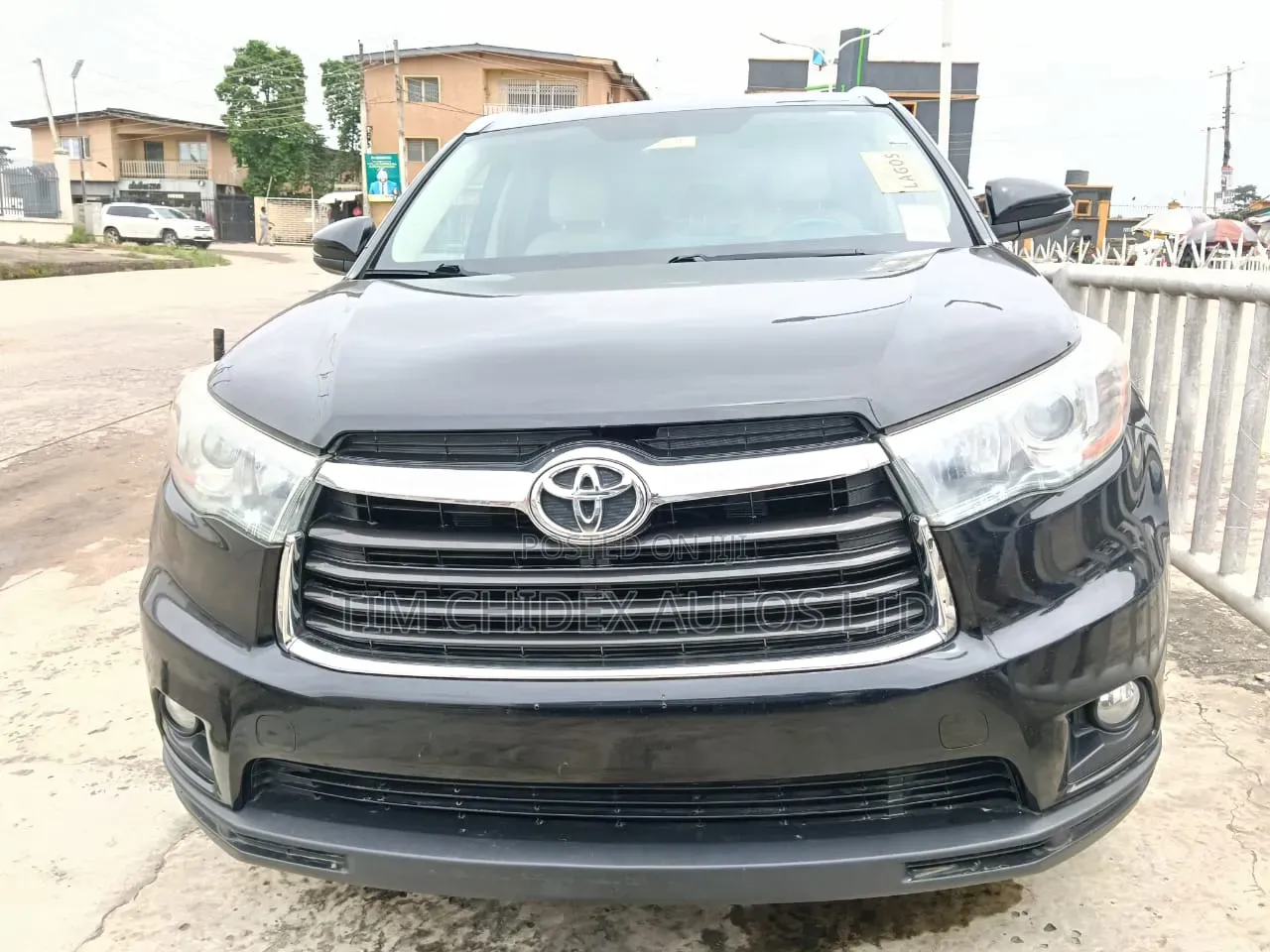 Toyota Highlander XLE V6 4x4 (3.5L 6cyl 6A) 2016 Black