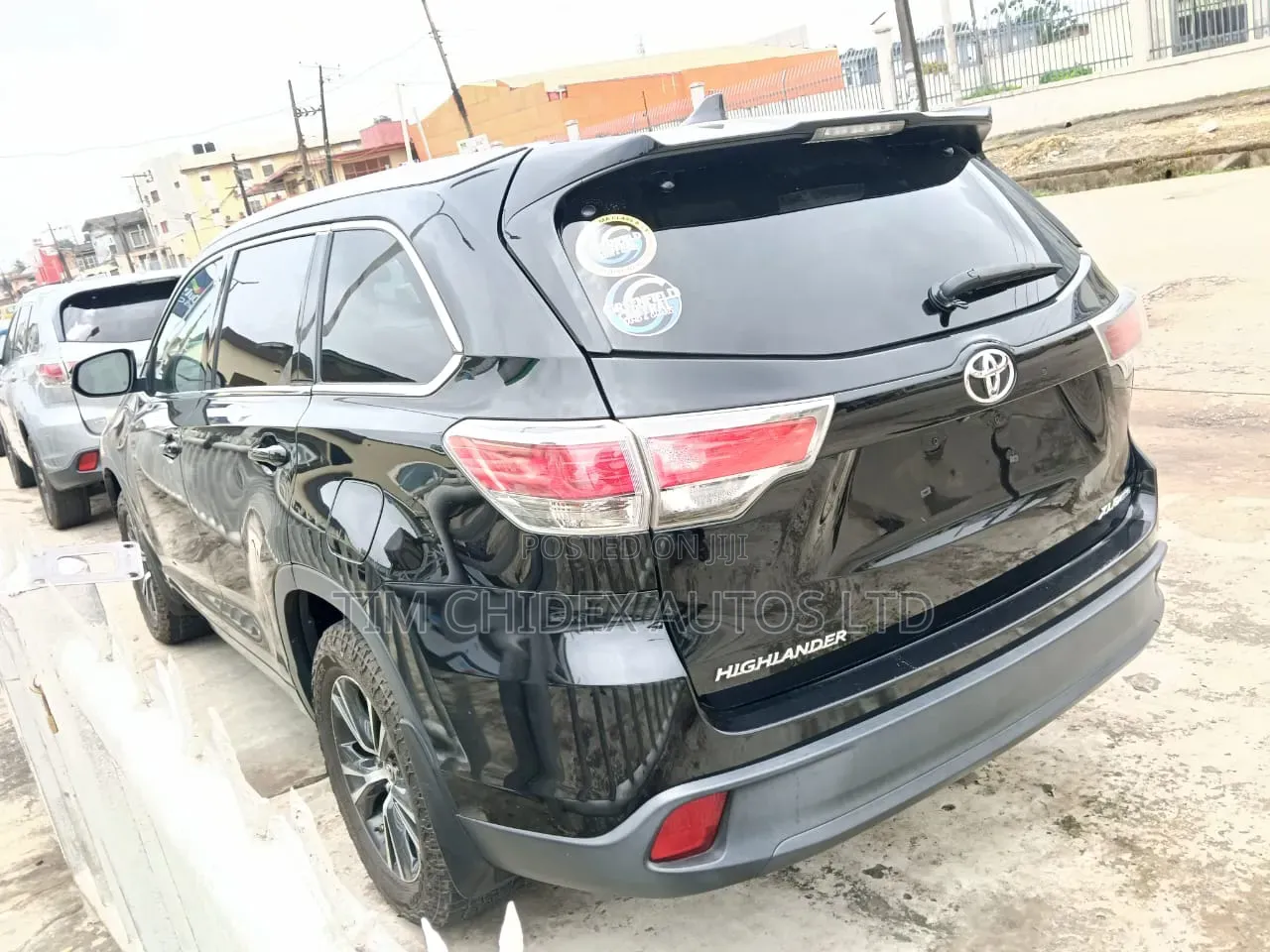 Toyota Highlander XLE V6 4x4 (3.5L 6cyl 6A) 2016 Black