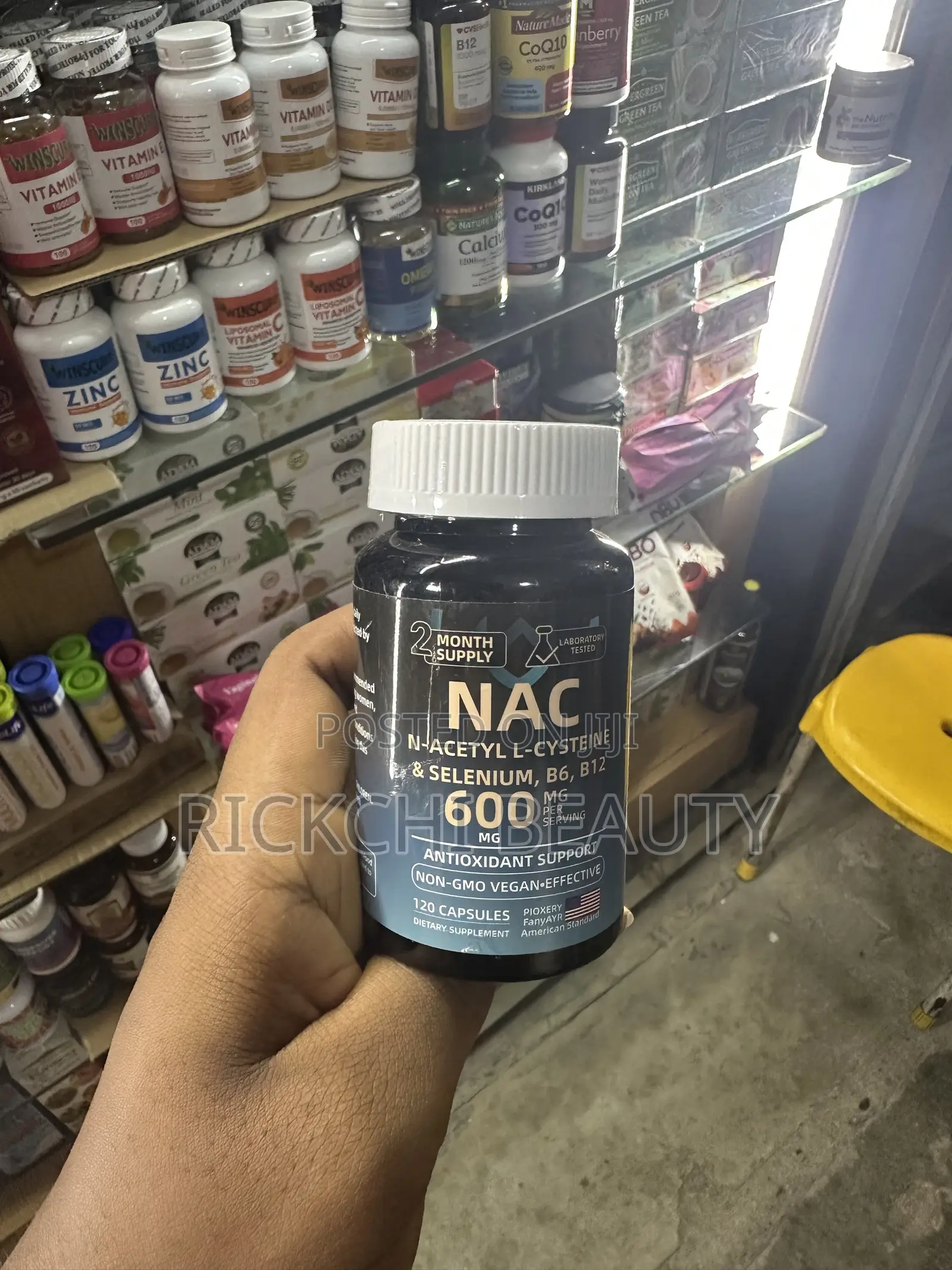 2 Month Supply Nac 600mg