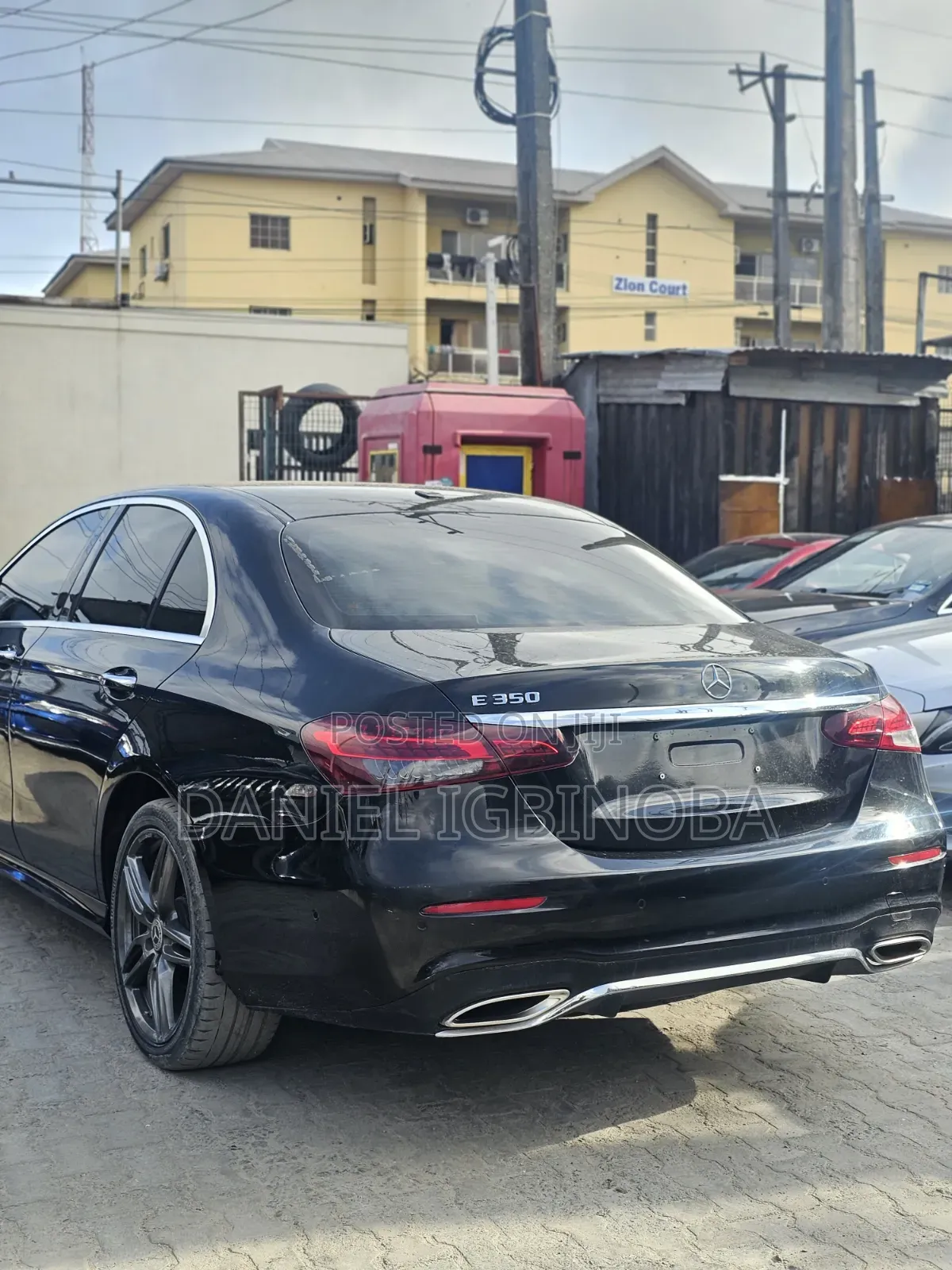 Mercedes-Benz E350 2021 Black
