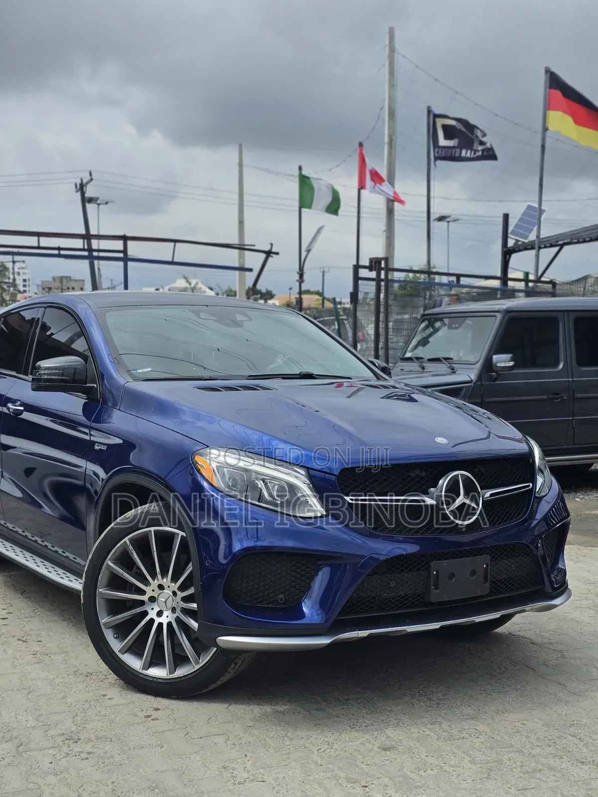 Mercedes-Benz GLE-Class AMG GLE 43 4MATIC 2017 Blue