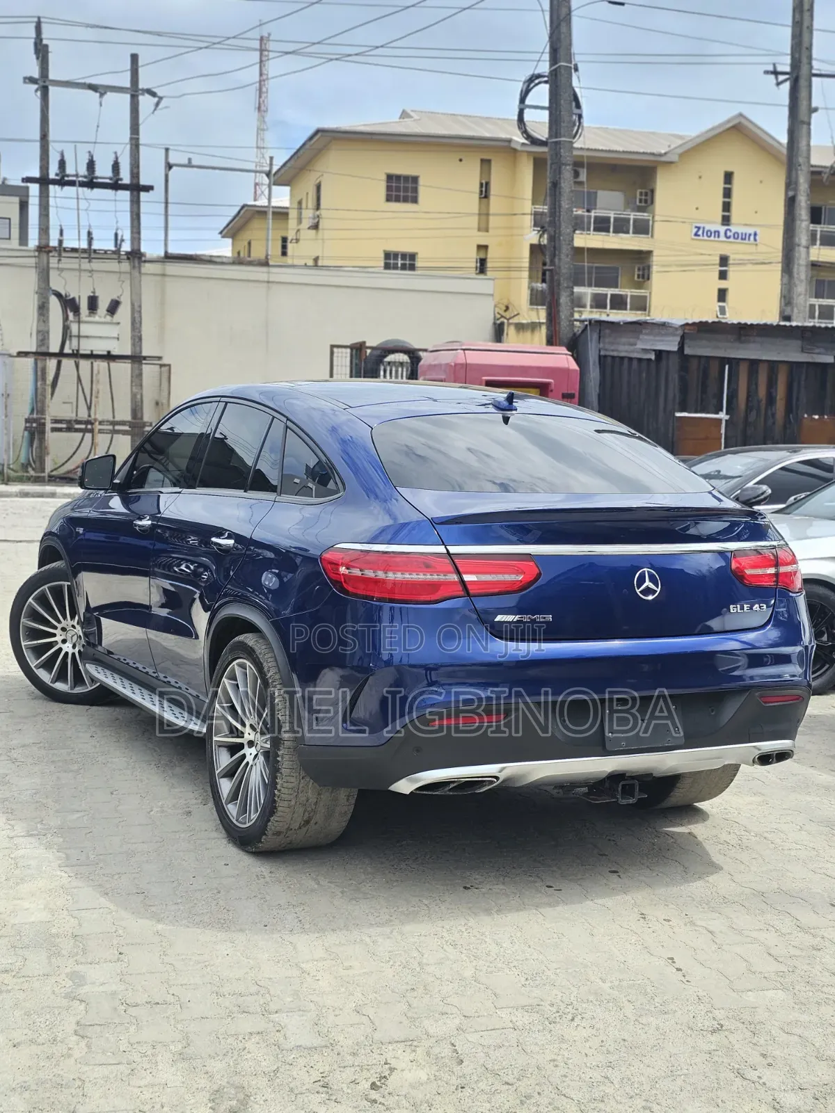 Mercedes-Benz GLE-Class AMG GLE 43 4MATIC 2017 Blue