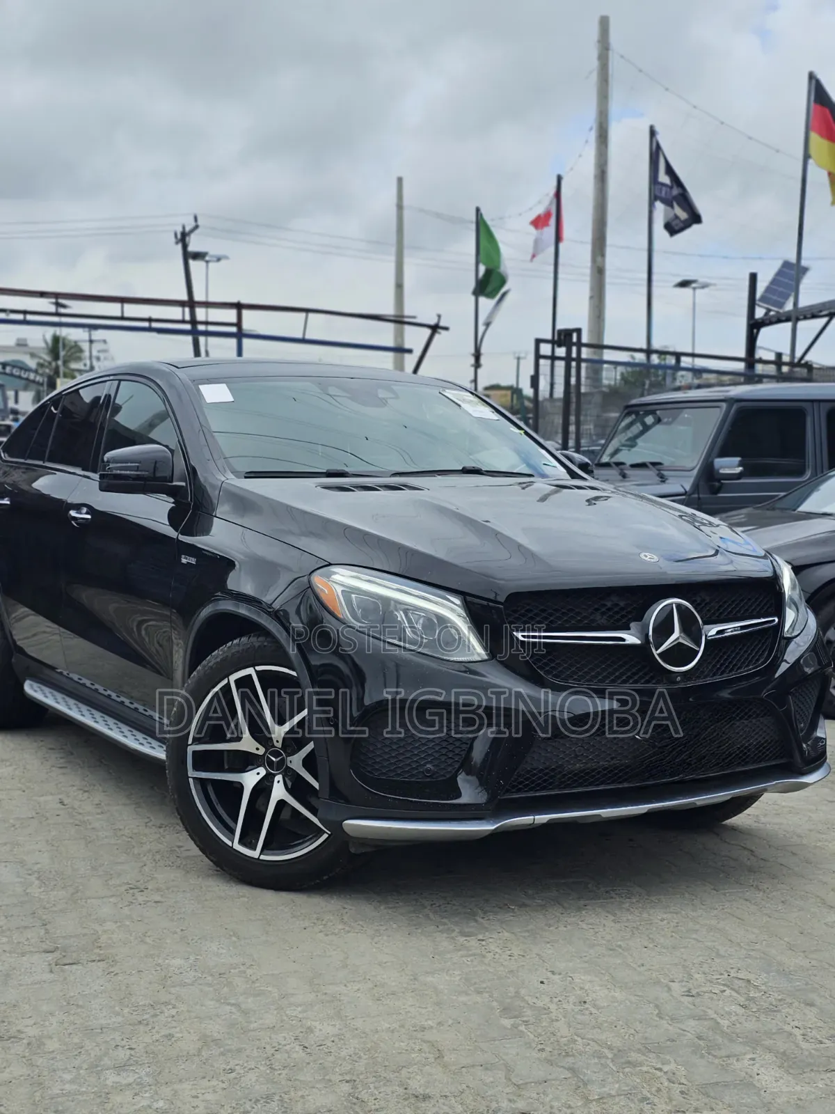 Mercedes-Benz GLE-Class AMG GLE 43 4MATIC 2017 Black