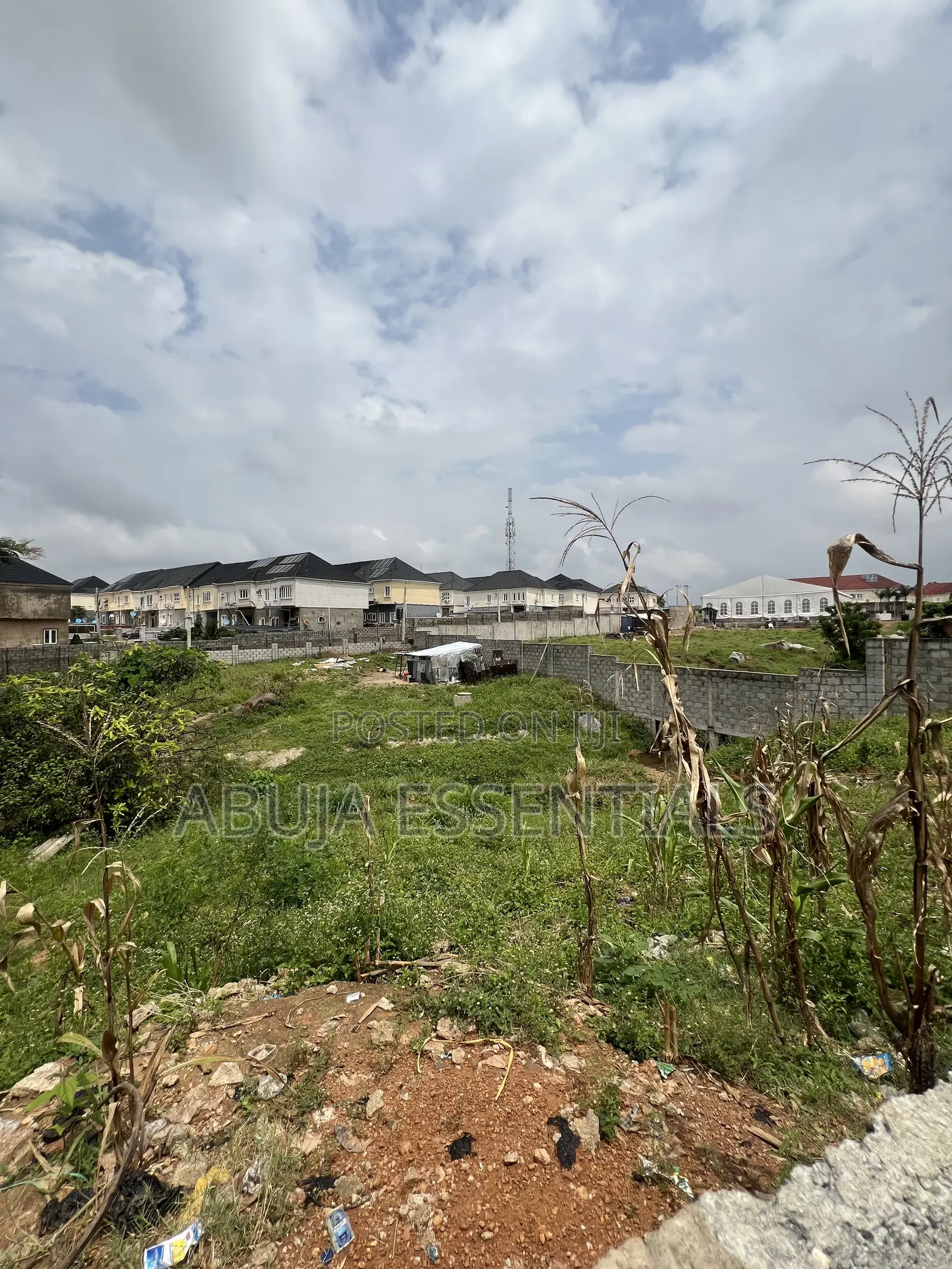 1264SQM Land Karmo by Nizamiya Hospital on a Tarred Road