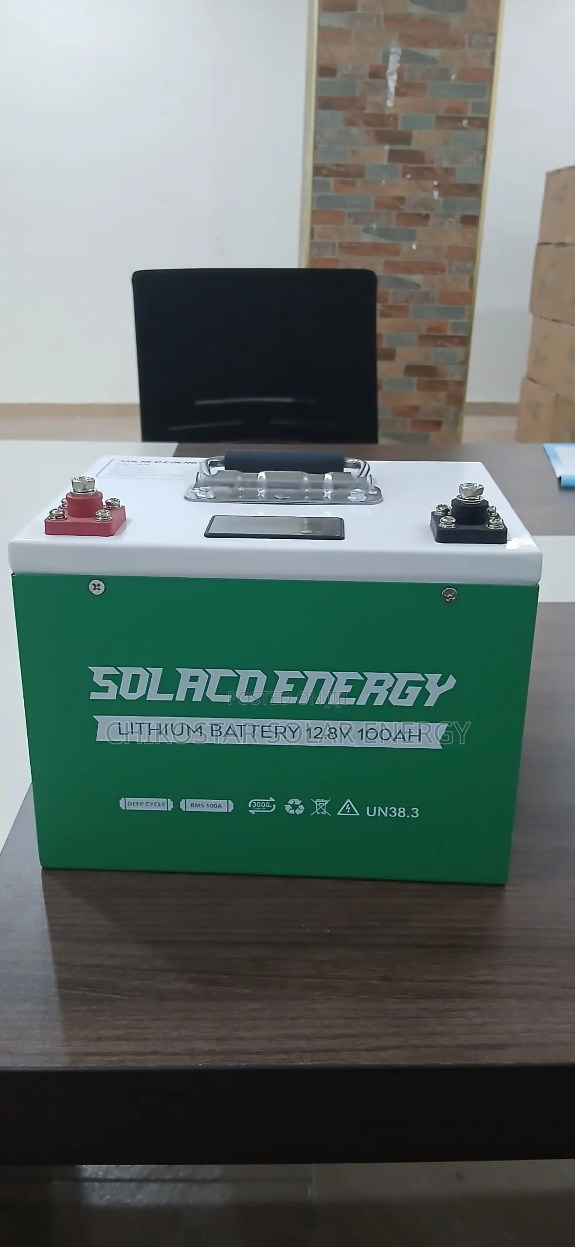 Premium Solaco Energy 12.8V 100Ah Lithium LiFePO4 Battery