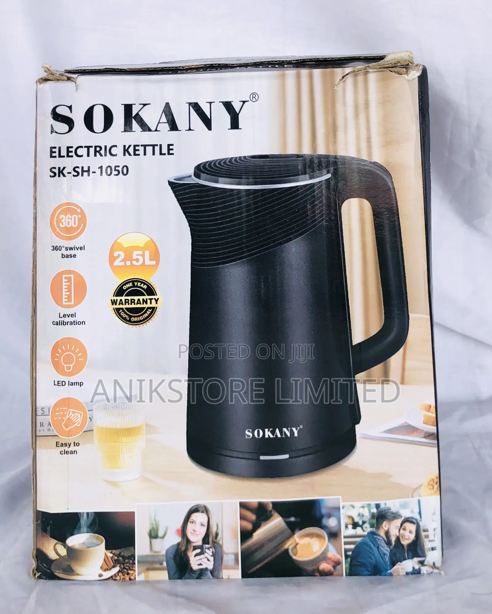 Sokany Electric Kettle (SK-SH-1050)