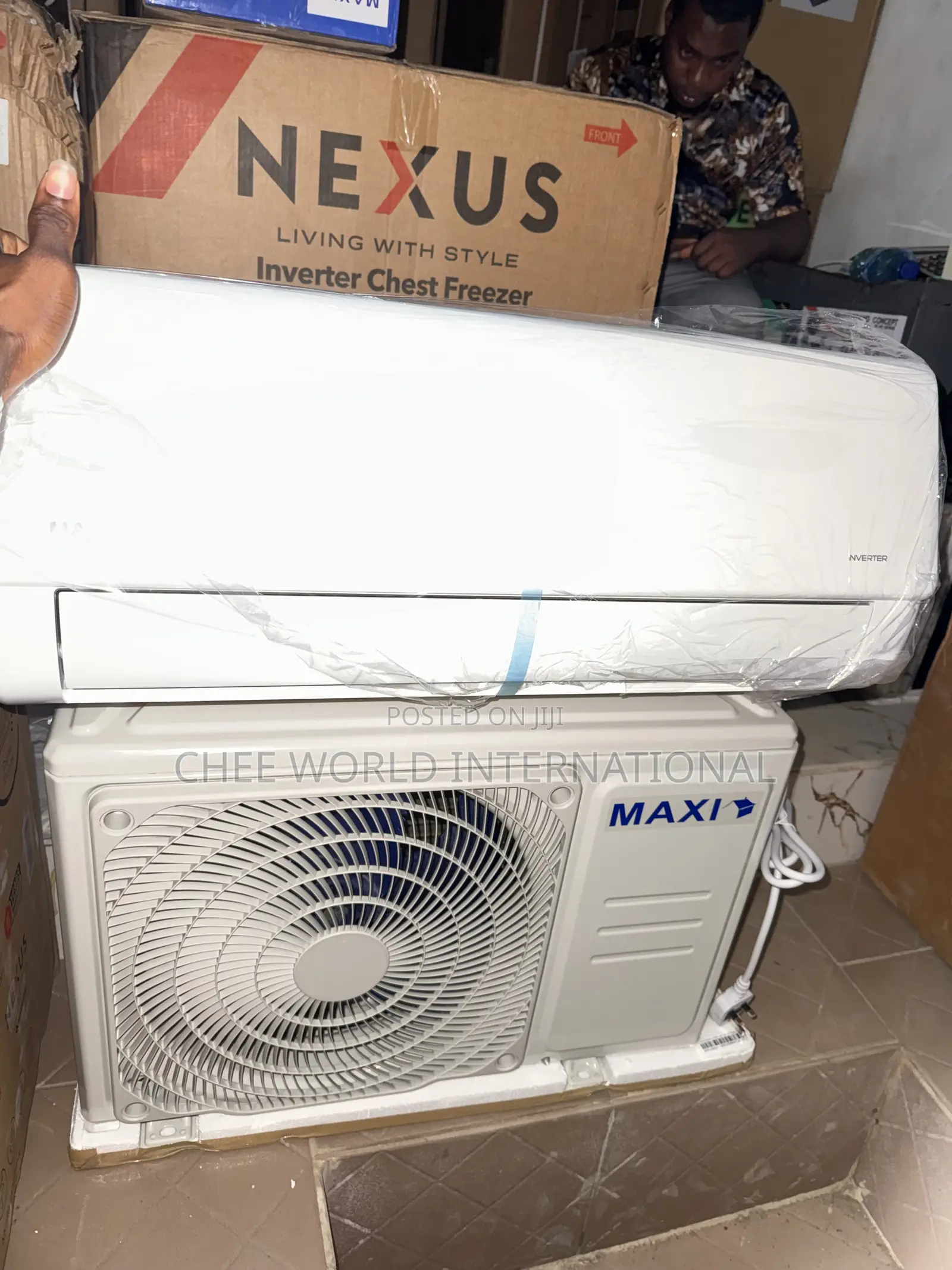 Original Brand New Maxi 1HP Inverter AC – Fast Cooling + Energy Saving