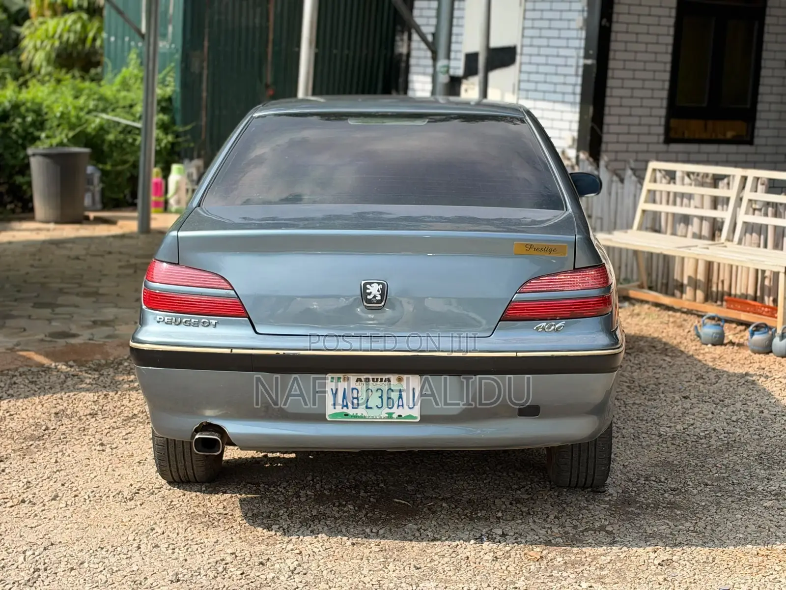 Peugeot 406 2004 Gray