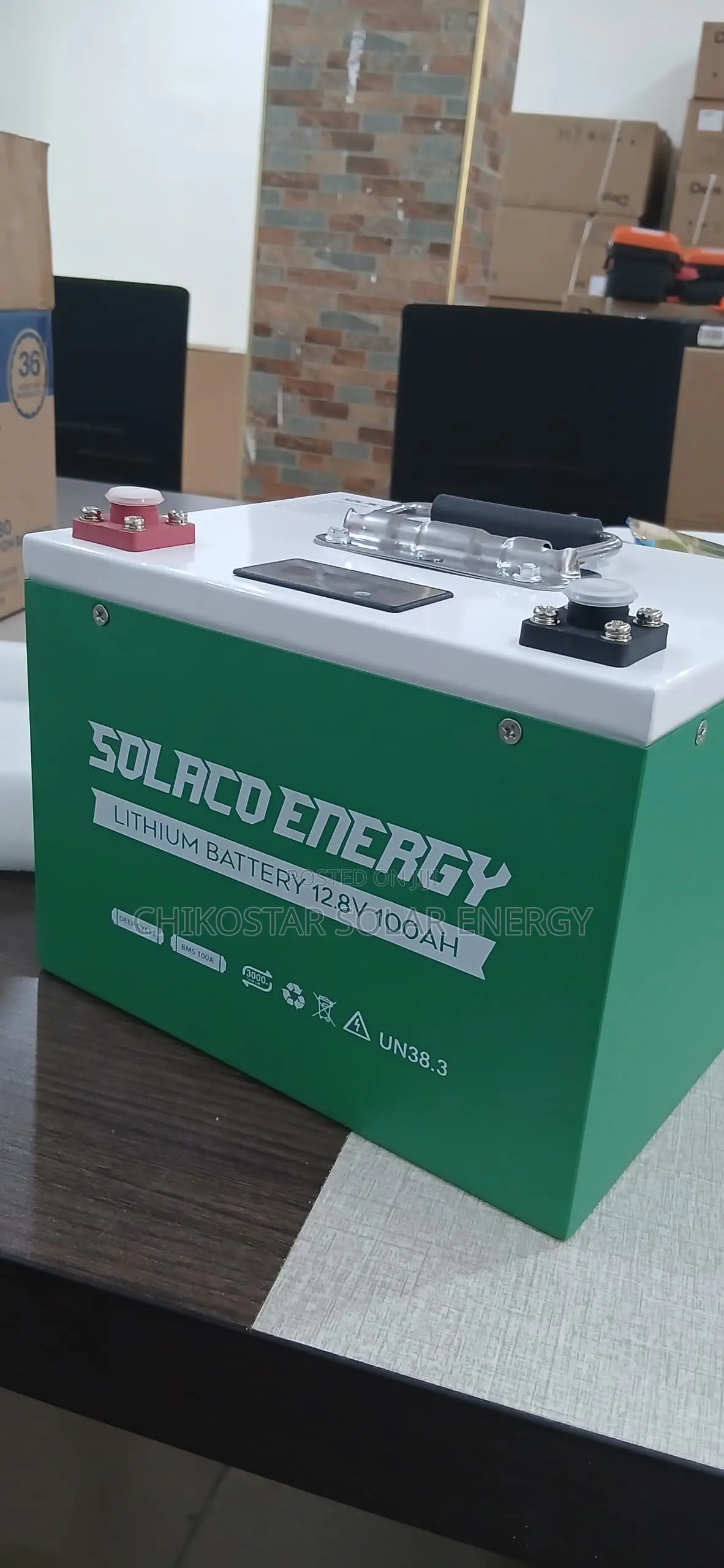 Solaco Energy Deep Cycle Lithium Battery for Solar Inverters