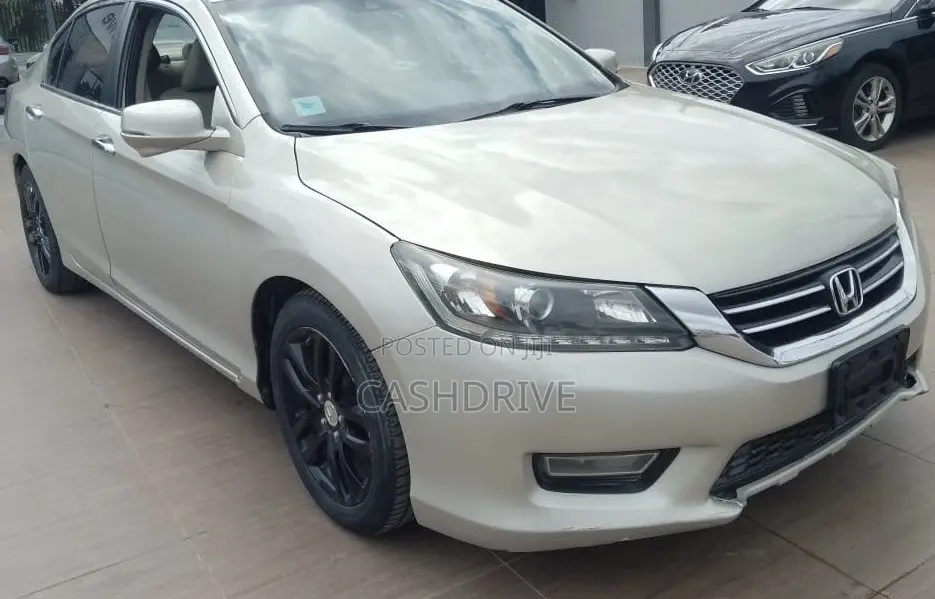 Honda Accord EX-L V-6 2dr Coupe (3.5L 6cyl 6A) 2014 Beige