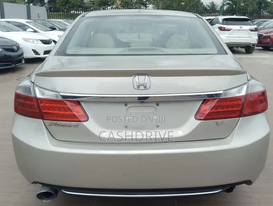 Honda Accord EX-L V-6 2dr Coupe (3.5L 6cyl 6A) 2014 Beige