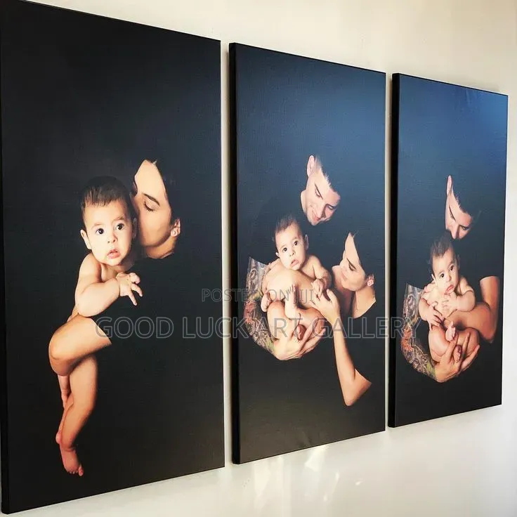 Wooden Frame Canvas Photo