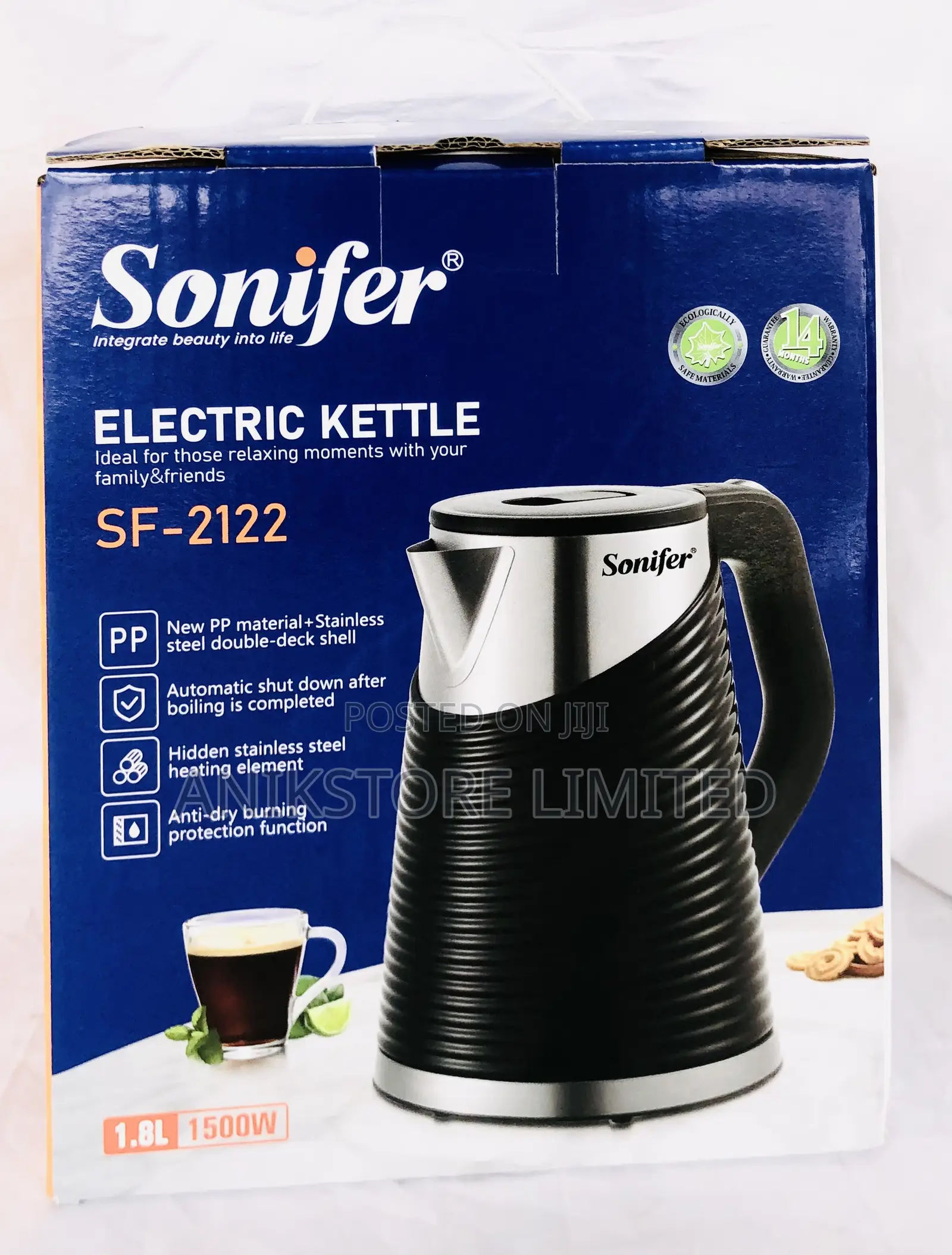 Sonifer Electric Kettle (SF-2122)