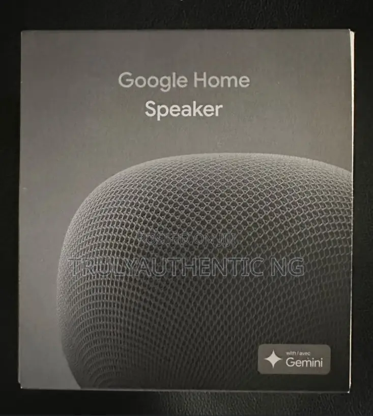 Google Premium Audio Speaker - 360-Degree Sound With Gemini