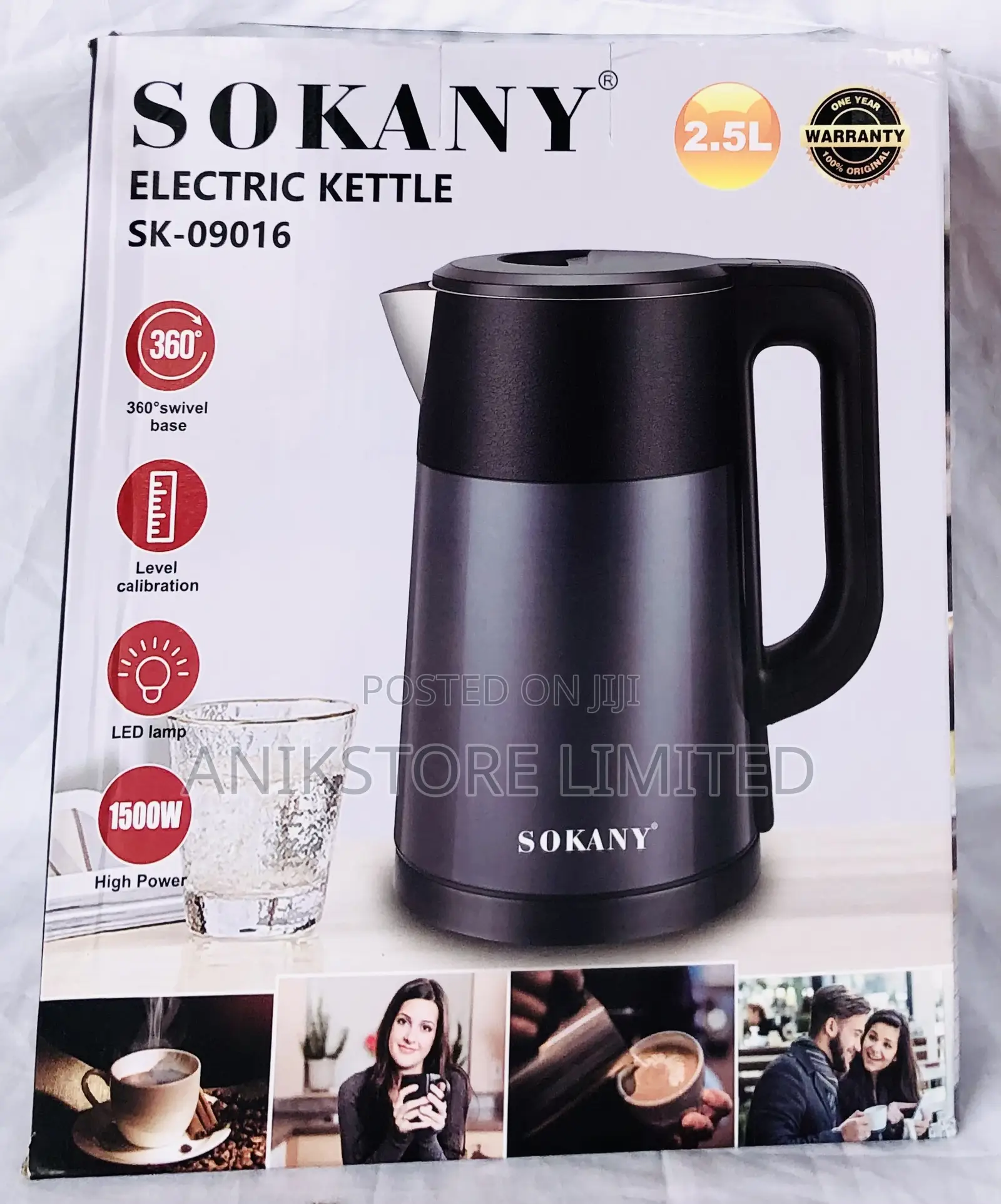 Sokany Electric Kettle (SK-09016)