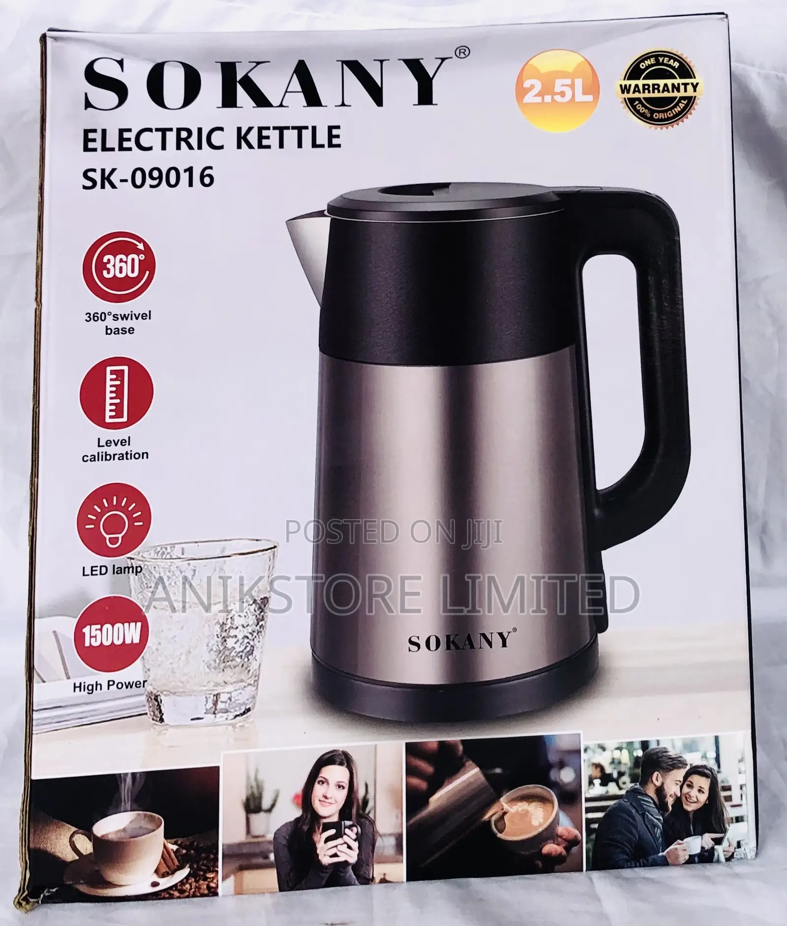 Sokany Electric Kettle (SK-09016)