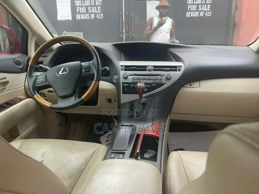 Lexus RX 2012 Red